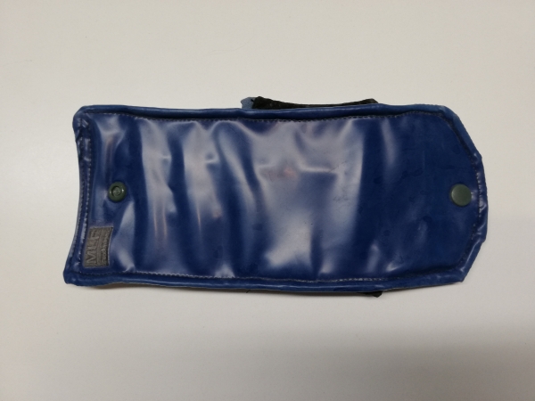 Latex Portemonnaie / Latex Geldbörse  ( klein - petrol ) UNIKAT